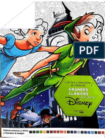 Colorea y Descubre Peter Pan