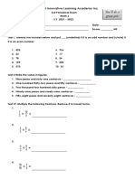 Math3 3rdPE TD