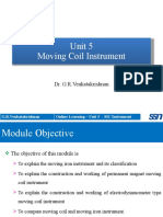 04 - Moving Coil Instrument