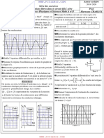 Exercices 17 Oscillations Libres Dans Un Circuit RLC en Série (PR Marwane CHARGUI)