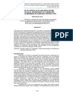 Analysis of Speech Acts and Implicature in The Political Advertising of Candidates Legislative Members Bojonegoro District 2019