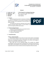 Module 6 - The General Ledger and Trial Balance