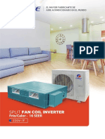 Split Fan Coil Inverter Monofasico