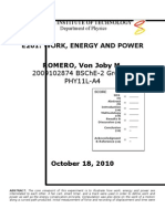 PHY11L Experiment 1