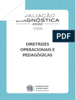 Diretrizes Operacionais e Pedagógicas - Av. Diagnóstica 2022