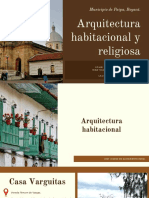 Arquitectura Habitacional y Religiosa