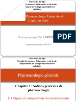 Chapitre 1 Origine Et Composition Des Médicaments