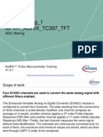 Infineon-AURIX ADC Filtering 1 KIT TC397 TFT-Training-v01 01-EN