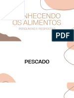 Revisão 4 - Conhecendo Os Alimentos - PESCADO