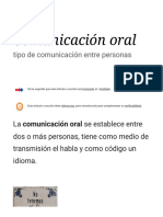 Comunicación Ora