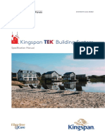 Kingspan Tek Building System Specification Manual en GB Ie