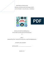 Gestión Empresarial-Nivel 12°-Bachiller de Contabilidad