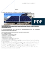 Estudio Economico y Financiero de Energia Solar