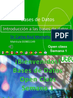 SEMANA 1 (Conceptos Básicos de Bases de Datos) Versión 2