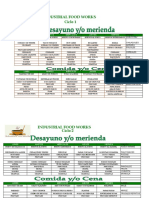 Worksheet in Ciclo de Menu Estandarizados Nutricion Actu