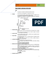 Machine Design Review Guide