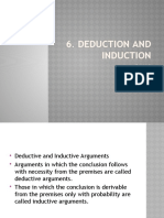 Deduction and Induction - LLB Legal English