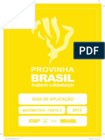 Provinha Brasil 2-2013 Guia Aplicacao Matematica