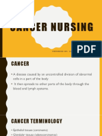 Cancer Nursing