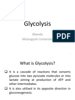 CHE 311 Lecture 4 Glycolysis