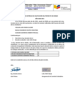 Acta de Evaluación de Proyecto de Grado 2020 - 2021