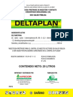 DELTAPLAN Ficha Tecnica