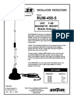 Hoja de Ajuste RUM-450