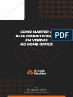 Ebook Produtividade No Home Office