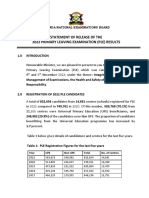 2022 Ple - Statement of Release of Results-1