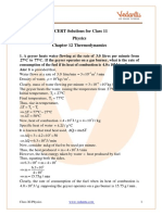 Class 11 - Physics - Thermodynamics