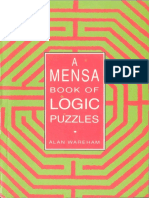 Alan Wareham - A Mensa Book of Logic Puzzles