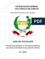 Guia Del Postulante Peate 2023