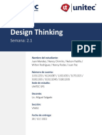 Tarea 2.1 Design Thinking y Mapa de Empatia