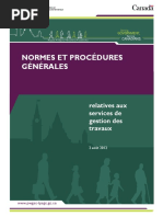 Annexe J - Normes Et Procedures Generales