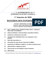 ROTEIROS - Fisica Experimental 5 - 2021