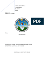 Investigación Del Salario, Economia Politica