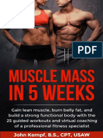 Muscle Mass in 5 Weeks - Gain Le - John Kempf