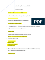 Theories of Mass Communication MCQ's