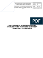 17-PTS Conducción de Vehiculos Livianos, Transporte de Personal en Obra