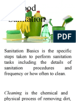 Food Sanitation