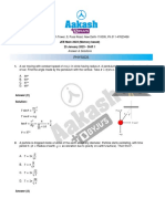 JEE Main 2023 QP 25 Jan Shift 1