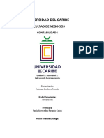 Unidad 5. Actividad 2. Entregable. Cálculos de Depreciación