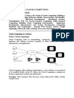 PG Cloud Computing Unit-I