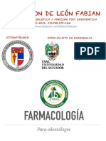 Farmacologia para Odontologos