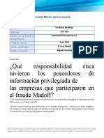 El Caso Madoff Patricia Barriga