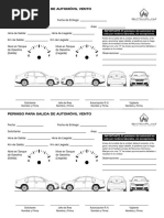 Permiso para Auto Vento