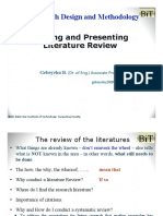 Part - 3 - Writing and Presenting Literature Review - 2