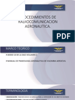 Procedimientos Radiocomunicaciones Aeronautico