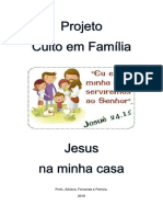 Nosso Projeto Jesus Na Minha Casa 2019