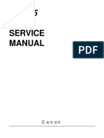 Canon BJC-55 Service Manual